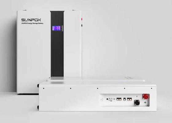 Easy Install Lifepo4 Battery Wall Mounted 48v 200ah With Can Rs485 Port 9.6kwh 10.2kwh 15kwh