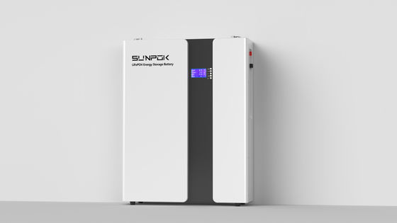 Sunpok USA warehouse 48V lithium ion battery 10KWH 51.2V 200Ah Solar System Wall