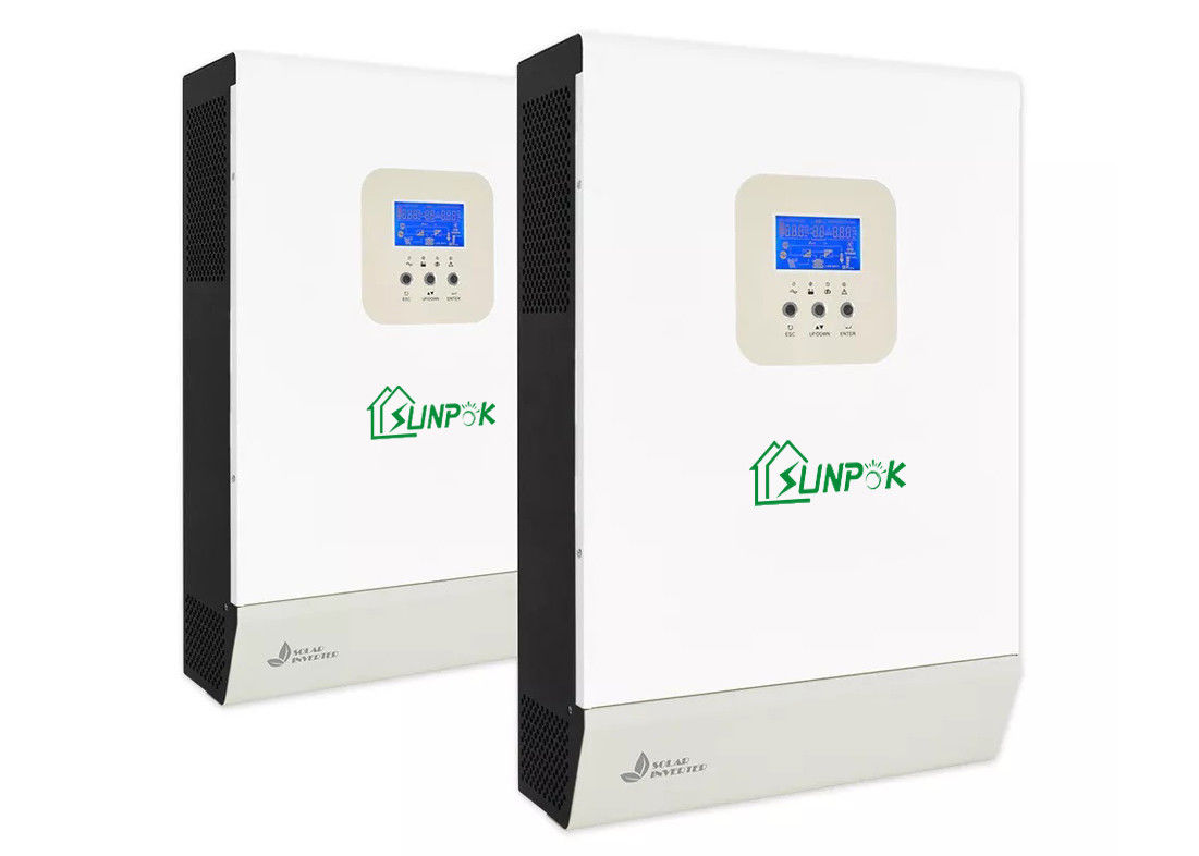 Exposição do LCD fora da fase monofásica do inversor 5kw 3kw 230V da grade para a energia solar