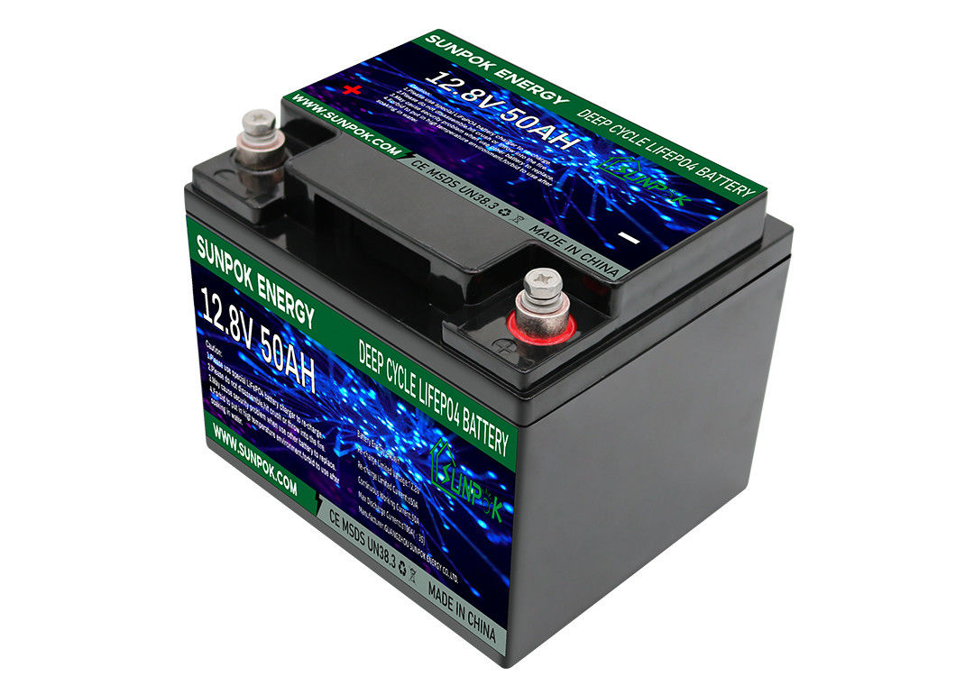 armazenamento de energia das energias solares de Ion Deep Cycle Battery For do lítio de 12V 50Ah