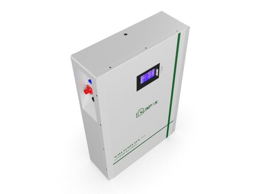 Lítio Ion Battery 100ah Lifepo4 da energia solar 48V 5,12 Kwh com BMS System