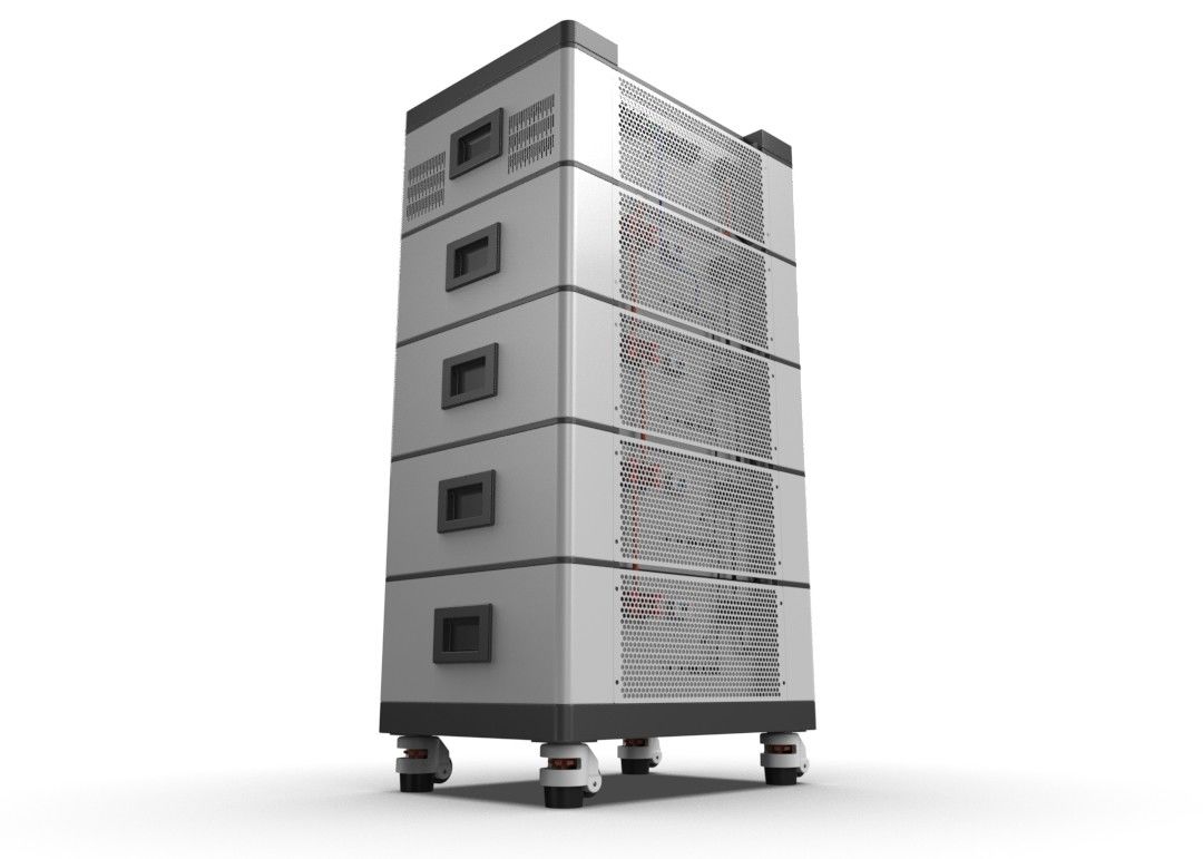O lítio Ion Battery 100ah 200ah empilhou tudo em uma bateria de armazenamento híbrida de alta tensão da energia do sistema de ESS