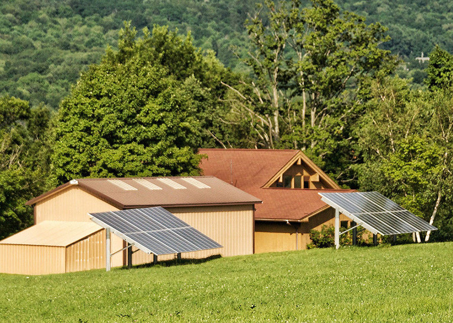 sistema de gerador híbrido TUV das energias solares de 24V 48V 10kw 15kw para construções públicas