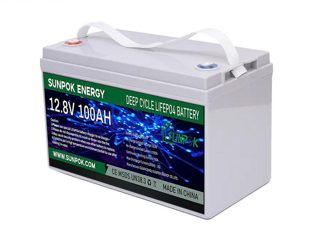 Baterias do gel do Agm da longa vida de Ion Deep Cycle Battery 12v 24V 100ah 200ah do lítio LiFePo4