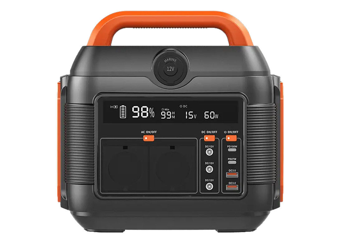 Bateria de lítio portátil do banco 600w do poder da estação com tipo gerador solar da C.C. da C.A. do paládio de C