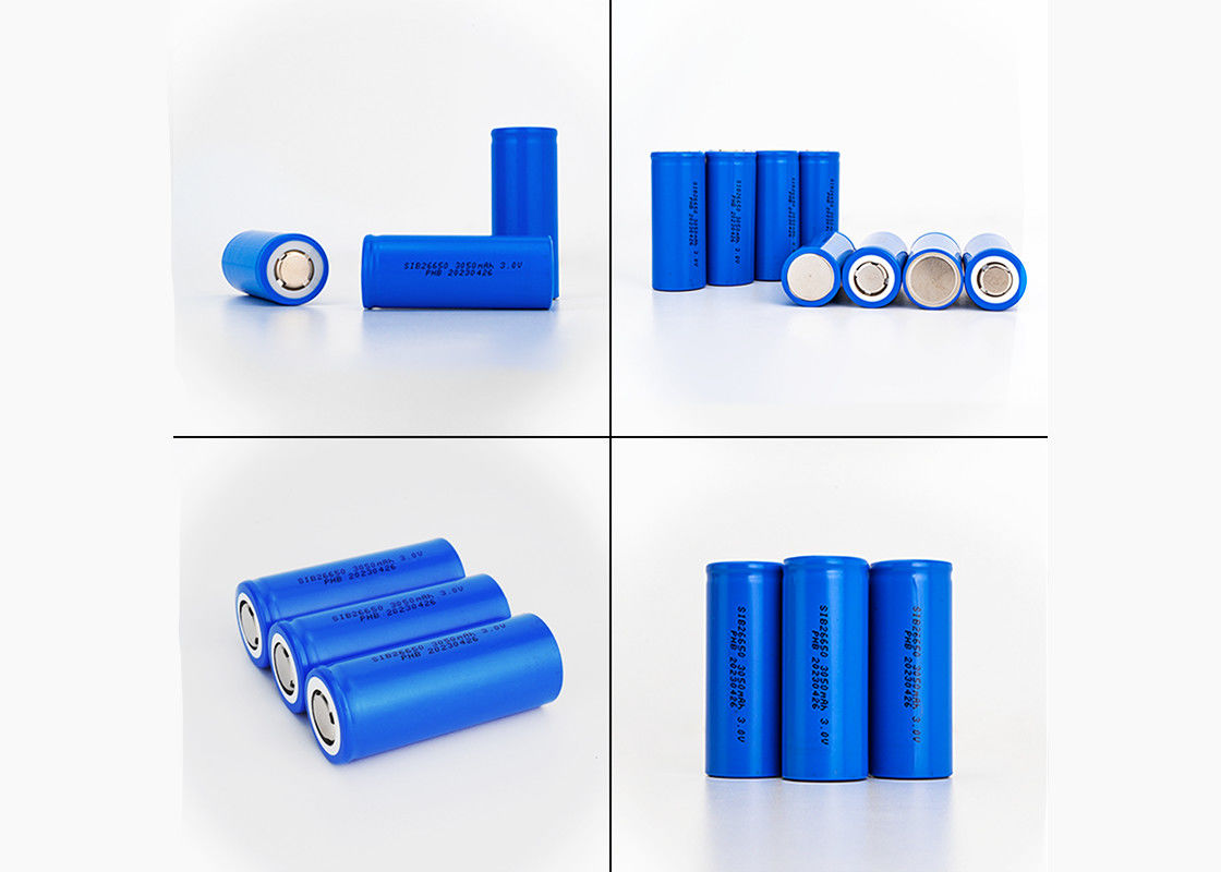 Bateria recarregável de íons de sódio de alta capacidade 18650 Bateria de íons de nádio Células de 3.7v Bateria de íons de sódio 18650