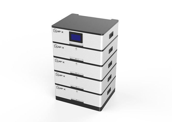 A bateria de íon de lítio 100ah de UN38.3 48v 200ah empilhou o sistema de alta tensão do armazenamento de energia da bateria