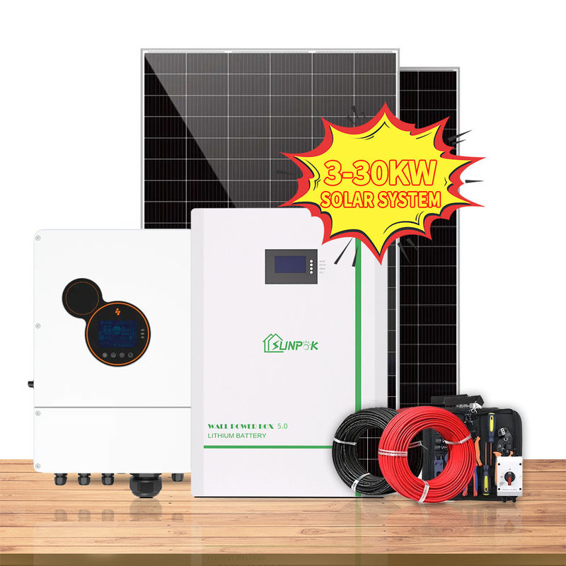 inversor híbrido 2kw 3kw 4kw 5kw 8kw das energias solares 12V fora do laço da grade combinado com