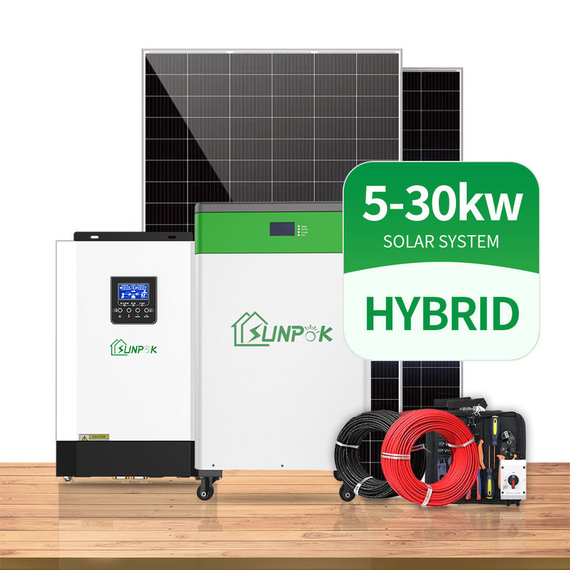 Inversor híbrido solar do sistema de energia 3000W do inversor de MPPT 5000W 8000W 10000W com lítio Ion Battery