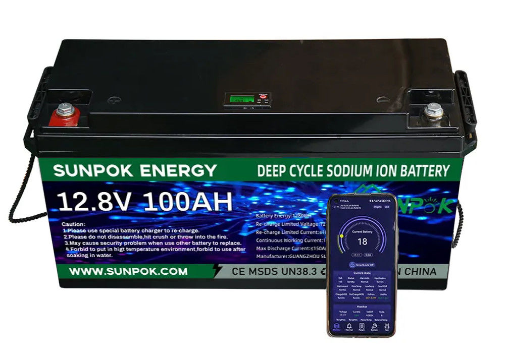 Desbloqueie o armazenamento de energia sem precedentes com a bateria de lítio Sunpok Deep Cycle