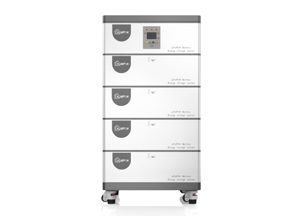 Sistema completo do armazenamento da bateria do sistema 5kW 10kWh LiFePO4 das energias solares de SUNPOK ESS
