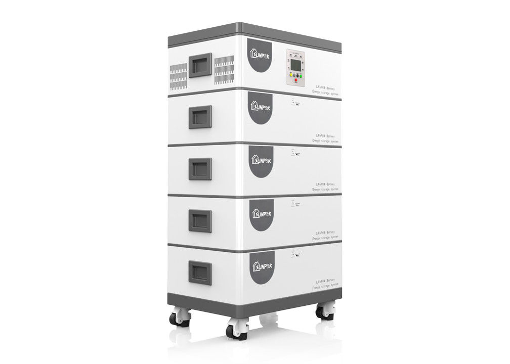 Sunpok todo em um 3 sistema de energia híbrido do painel solar do jogo 5KW 10KW 15KW da grade do sistema das energias solares do inversor da fase