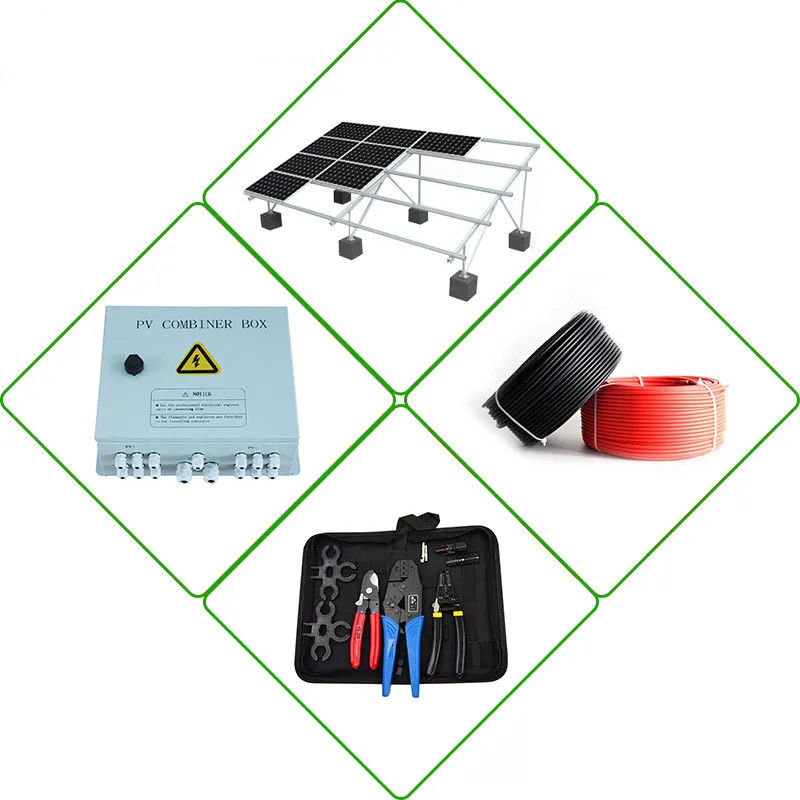 Sistema 3kw 5kw 6kw 8kw 10kw 24v do armazenamento da bateria das energias solares de MSDS fora do sistema solar da grade