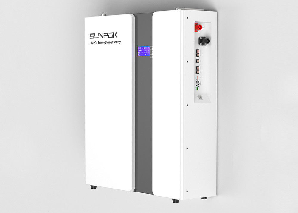 Sistemas de armazenamento de energia doméstica 48V 100Ah 200Ah 5kwh 10kwh 20kwh Li Ion Battery Bank