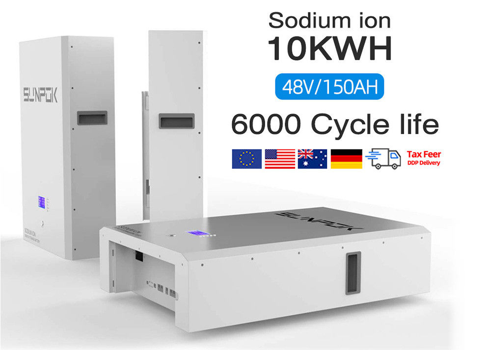 Tempo de recarga de 2 horas Bateria de íons de sódio Marcada CE Powerwall Solução de armazenamento de energia