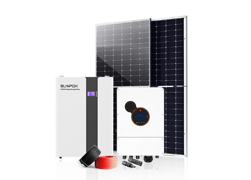 Ferramentas de chave de conector de tamanho personalizado para kit solar híbrido com painéis de silício policristalino
