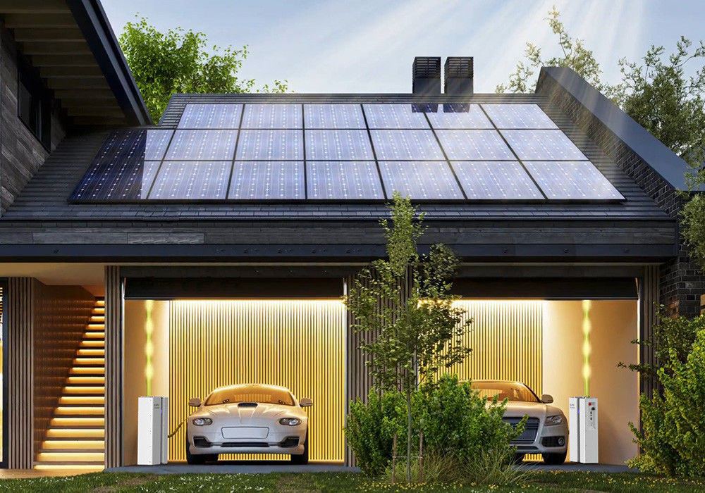 Bateria de iões de lítio 24v 48v vida útil de bateria solar 100ah 200ah vida útil de iões de lítio