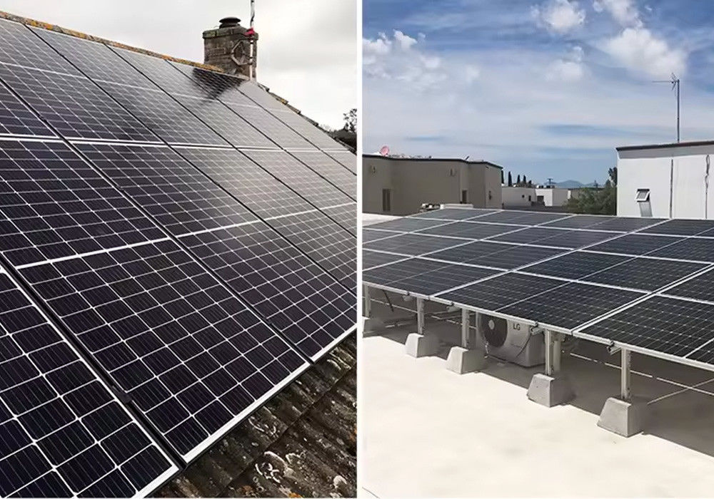 Sistemas híbridos de energia solar 30kw 20kw 10kw Sistemas de armazenamento de energia 3 Fase 40kwh Sistema solar de bateria de lítio