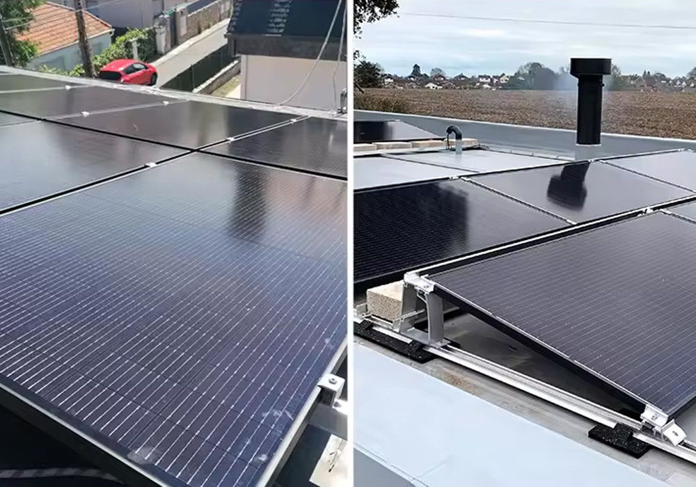 Preço do painel solar 500w-700w Bifacial fotovoltaico Pv painéis solares 25 anos Garantia Produto