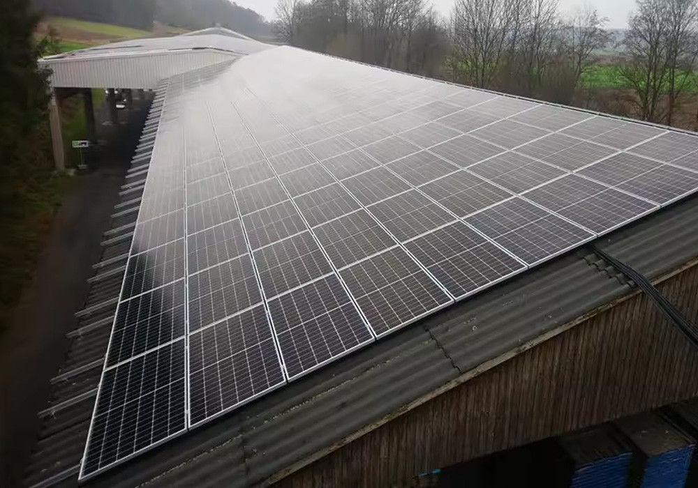 Kit de Sistema Solar 5Kw 8Kw 10Kw 12Kw Bateria Pacote Sistema Completo de Energia Solar Híbrida Para Residencial