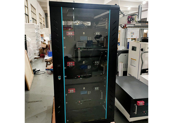 Sistema de armazenamento de bateria de lítio BMS inteligente, tudo em um rack de parede de energia off-grid/hybrid grid.