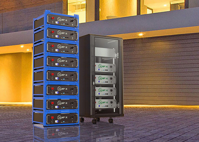 Detentor do pacote de baterias 48V 51.2V 400ah 20kwh Armazenamento de energia doméstica Necessidades de armazenamento do pacote de baterias