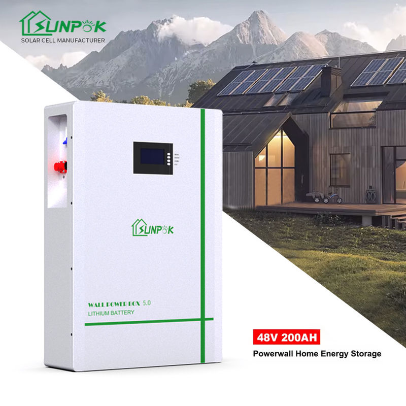 5kwh 10kwh Bateria de lítio do sistema solar 48v 51.2v 100ah 200ah Bateria de armazenamento de energia doméstica