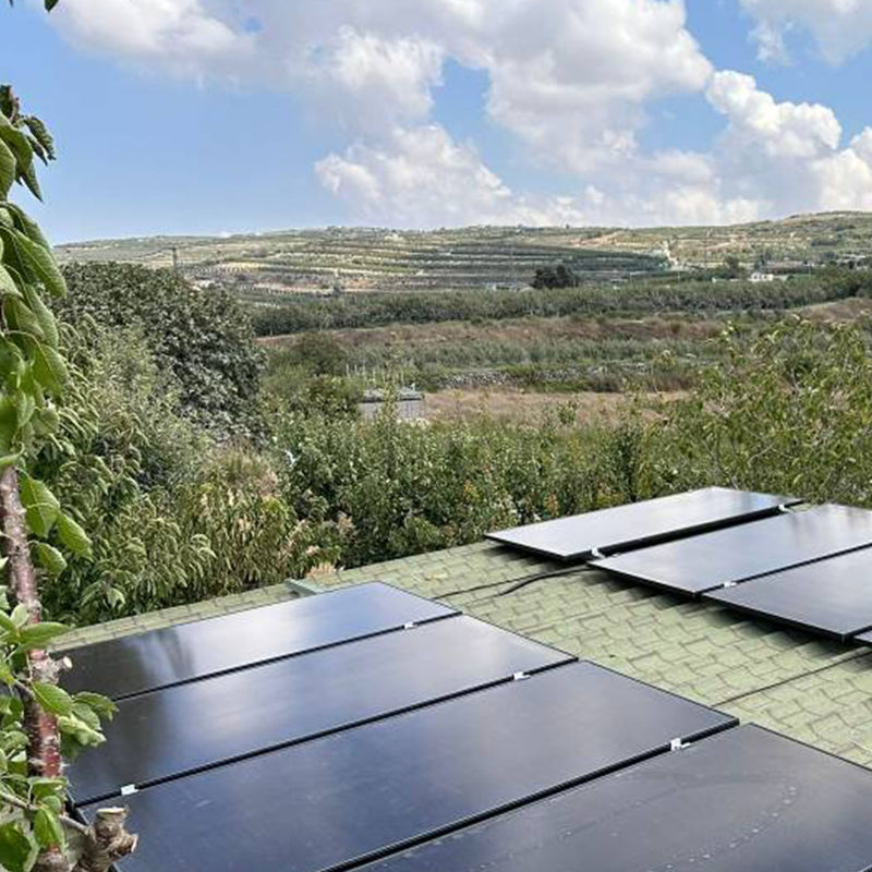Painel Solar de Grande Potência 540 Watt 550w Painel Solar Monocristalino Preço Para Casa Duplo Vidro 108 Células
