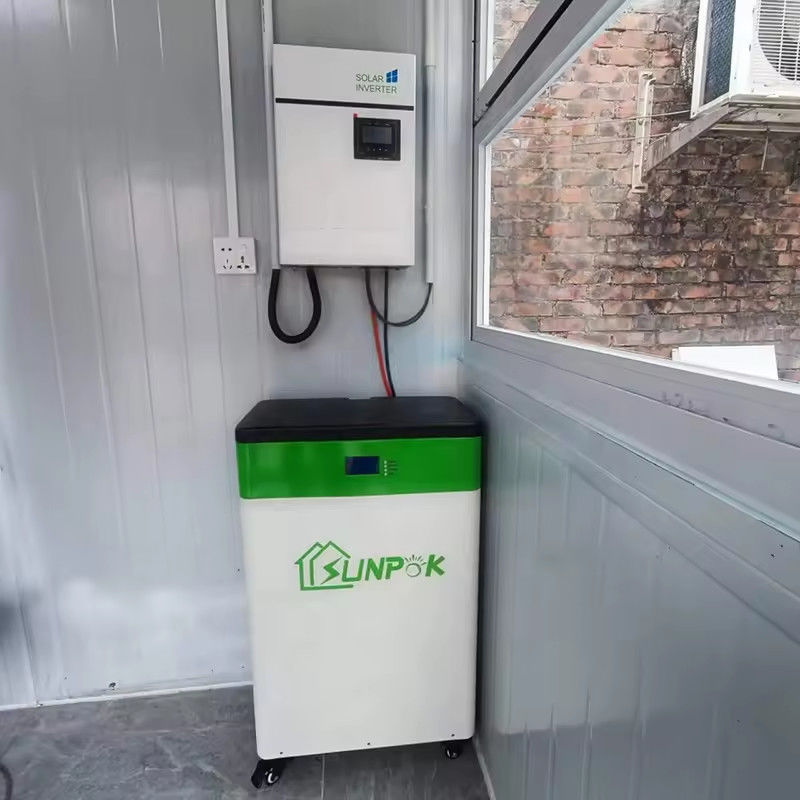 Nova parede de energia de design 5kw Lifepo4 48v 200ah Parede 10kwh Bateria de lítio doméstica 51.2v Bateria solar