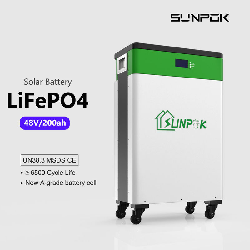Nova parede de energia de design 5kw Lifepo4 48v 200ah Parede 10kwh Bateria de lítio doméstica 51.2v Bateria solar