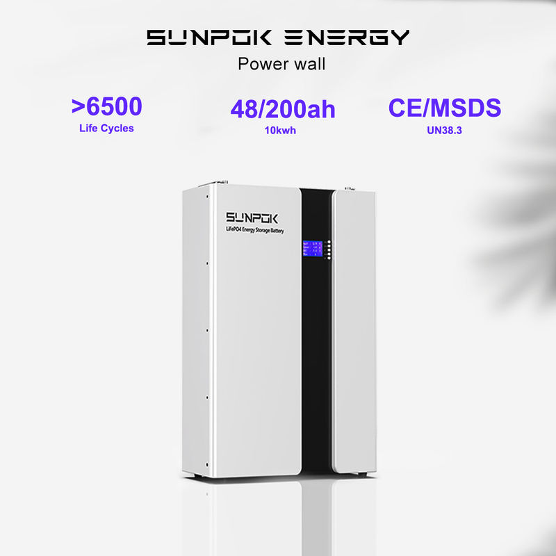 Super Valor Bateria de armazenamento de energia solar Baterias de íon de lítio 48V 100Ah 200Ah Powerwall Lifepo4