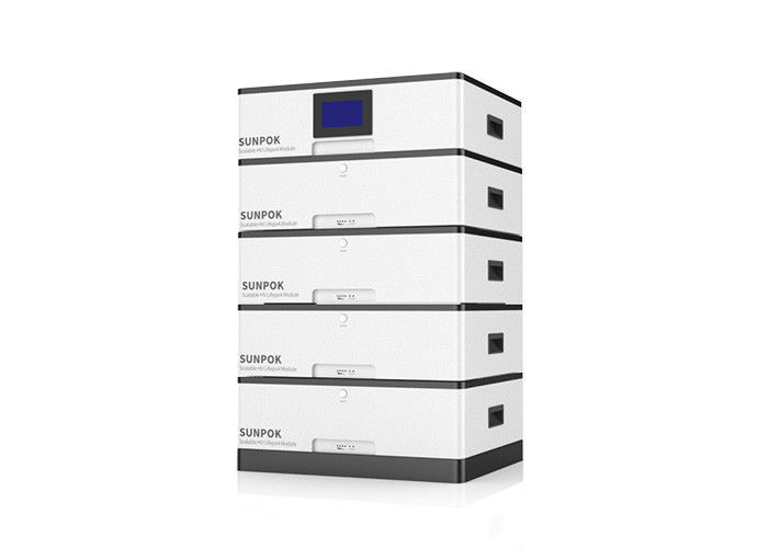 Sistema solar para residência empilhável modular 51.2v 200ah 10kwh 20kwh 30kwh Bateria de armazenamento de energia