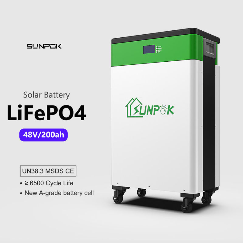 48V 200ah 300ah Lifepo4 Bateria 51.2v 10kwh 15kwh Sistema de armazenamento solar para casa