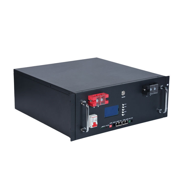 Rack Phosphate Bateria Tipo Lítio Ferro 48V 100AH Painéis Solares Casa Íon de Lítio