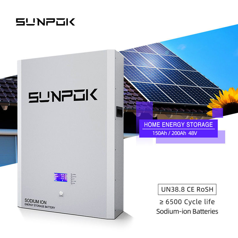 Oem 48v 300ah 400ah Powerwall Iões de sódio Lifepo4 Bateria Para Sistema Solar Doméstico