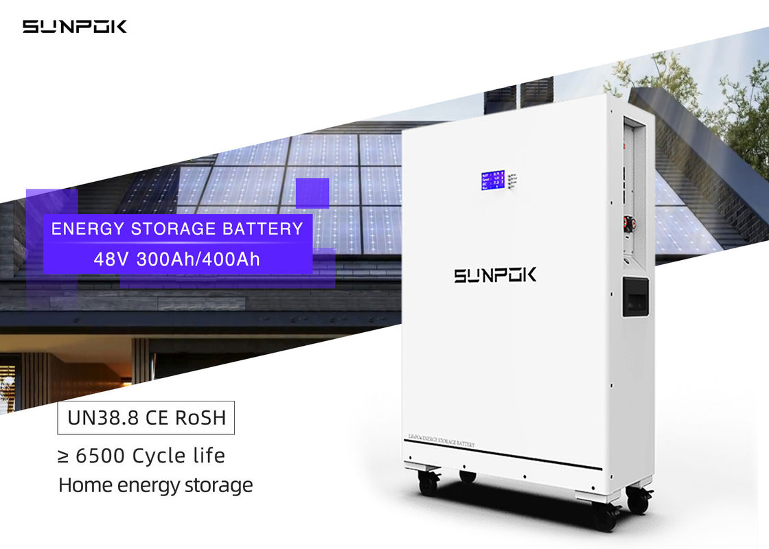 Sistema de armazenamento de energia solar Bateria 48v 51.2v 200ah 400ah Inversores Sistema de casa de bateria
