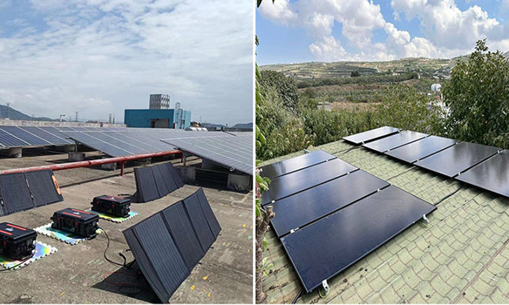 Sistema de Energia Solar Desligado da Rede Com Bateria de Lítio de 48v 3kw 8kw 10 Kw Kit de Sistema de Energia Solar