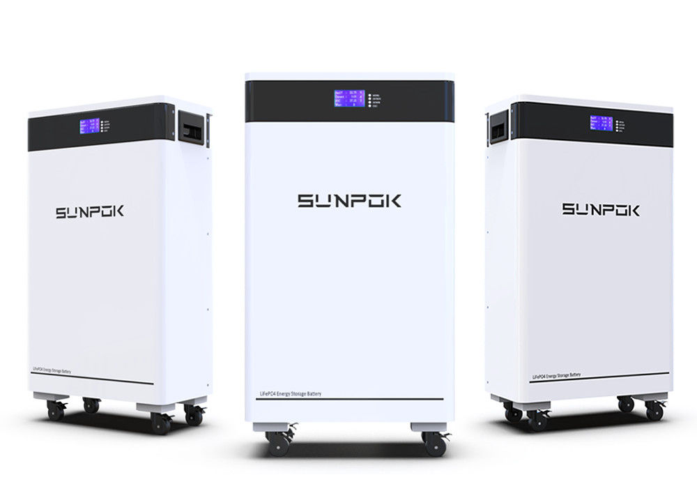 Bateria solar de íons de lítio 48v 200ah 300ah 400ah Lifepo4 Baterias recarregáveis de íons de lítio