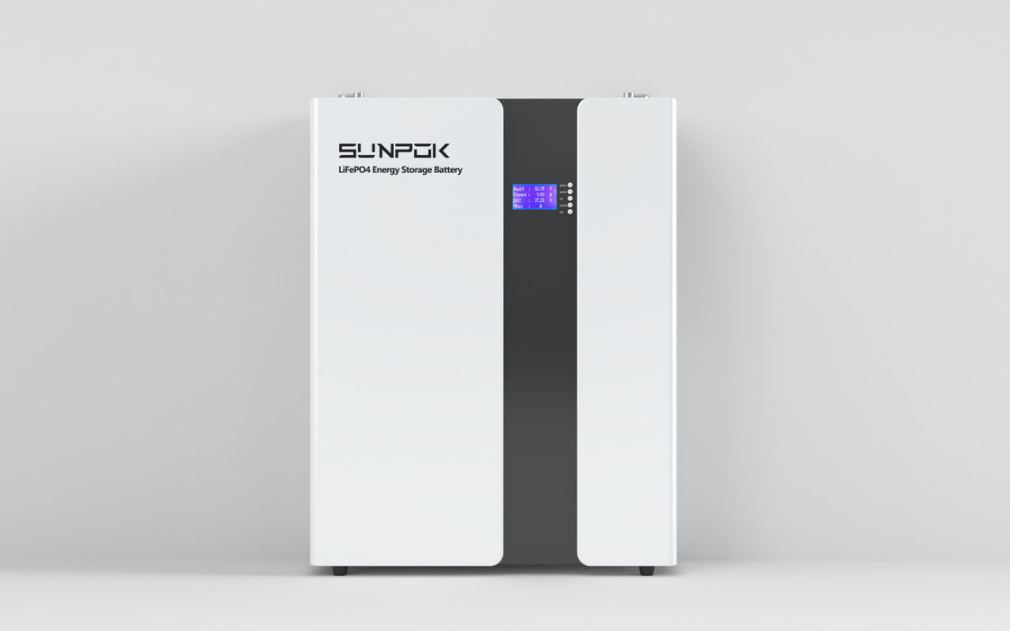 Doméstico 10Kwh 5Kwh Bateria de íons de lítio Lifepo4 48v 200ah Bateria de armazenamento solar Powerwall