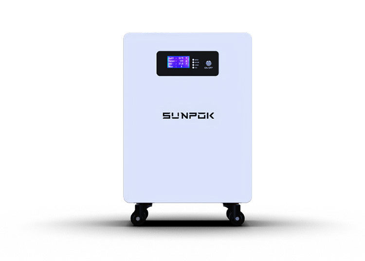 Microgrid Energy Hub 25.6V 300Ah LiFePO4 Banco Escalavel Para 61.44kWh 8 Unidades