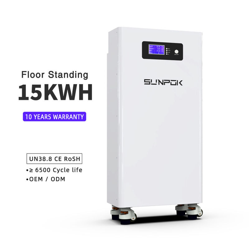 48V 300Ah 15Kwh Lifepo4 Bateria Bms 48 V Bateria de lítio Solar Lifepo4 Bateria para energia doméstica