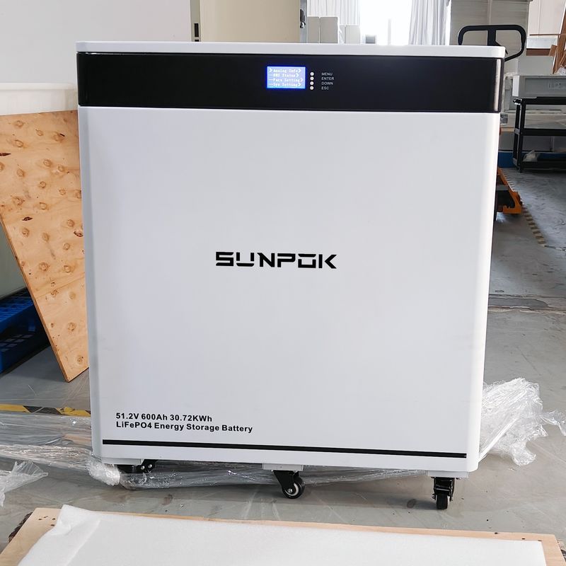 Produto de novo design Novas chegadas 48V 51.2V 600AH LiFePO4 Bateria de íons de lítio Bateria de lítio 30KWH