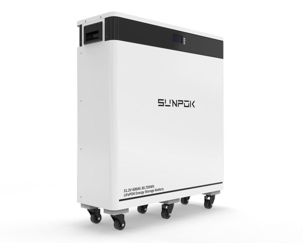 30Kwh Lítio 48V Sistema de baterias de armazenamento de energia doméstica 51.2V 600Ah 30Kwh Bateria solar Lifepo4 com Bms