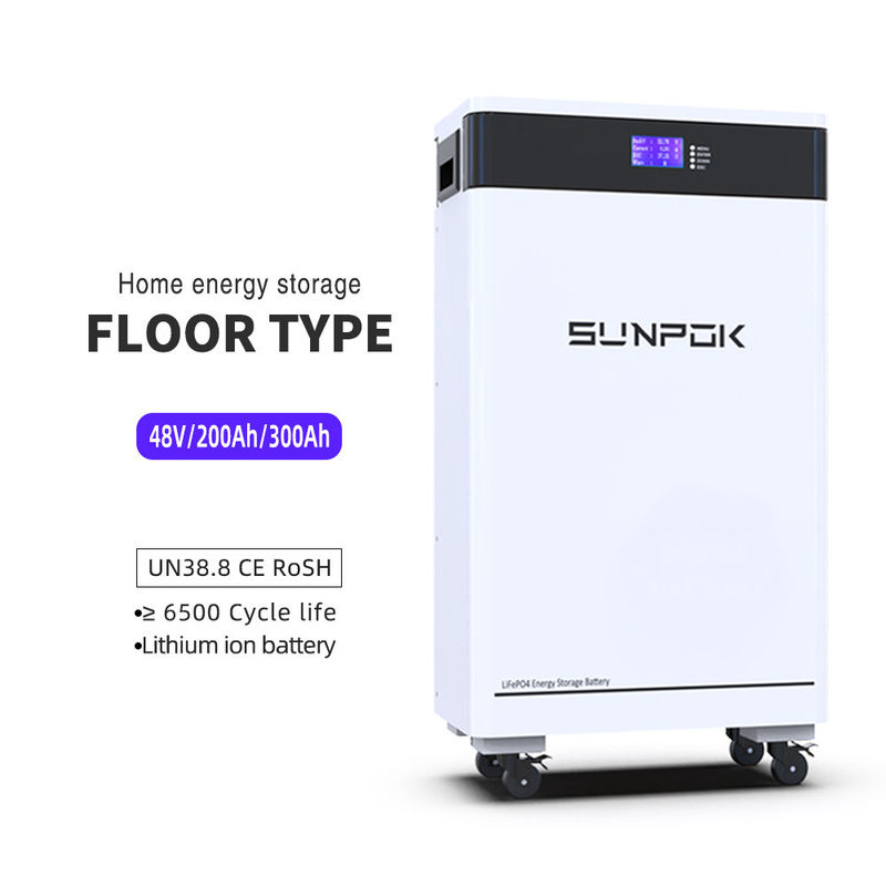 Bateria de Fosfato de Lítio 15KWH 48V 300AH 15KWH LiFePO4 300AH 51.2V para Backup do Sistema de Armazenamento de Energia