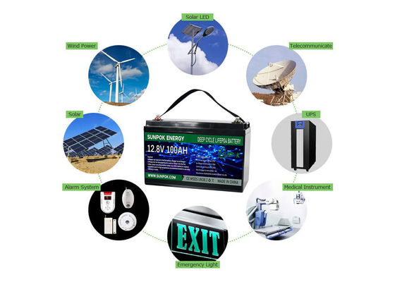 300Ah 12v Deep Cycle Gel Battery Lifepo4 Sealed Lead Acid Battery