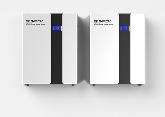 Easy Install Lifepo4 Battery Wall Mounted 48v 200ah With Can Rs485 Port 9.6kwh 10.2kwh 15kwh