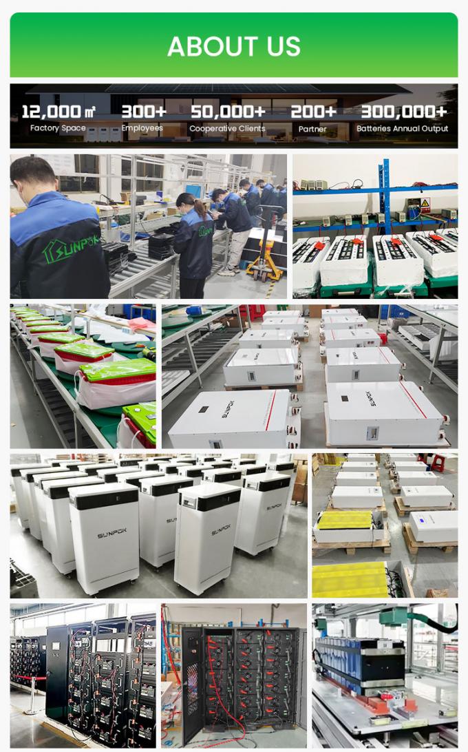 7KWH Lifepo4 Baterias 25.6V 300Ah BMS Armazenamento de energia de íons de lítio Pacotes de baterias solares para sistemas domésticos de armazenamento de energia 10