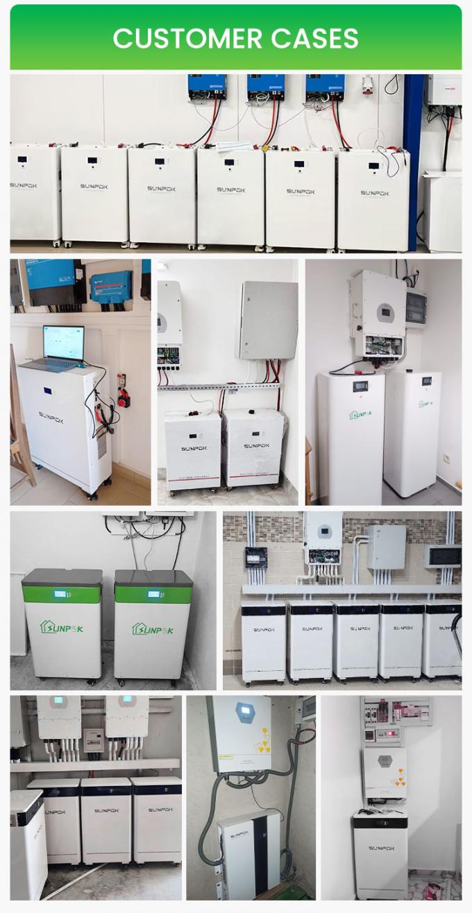 7KWH Lifepo4 Baterias 25.6V 300Ah BMS Armazenamento de energia de íons de lítio Pacotes de baterias solares para sistemas domésticos de armazenamento de energia 13